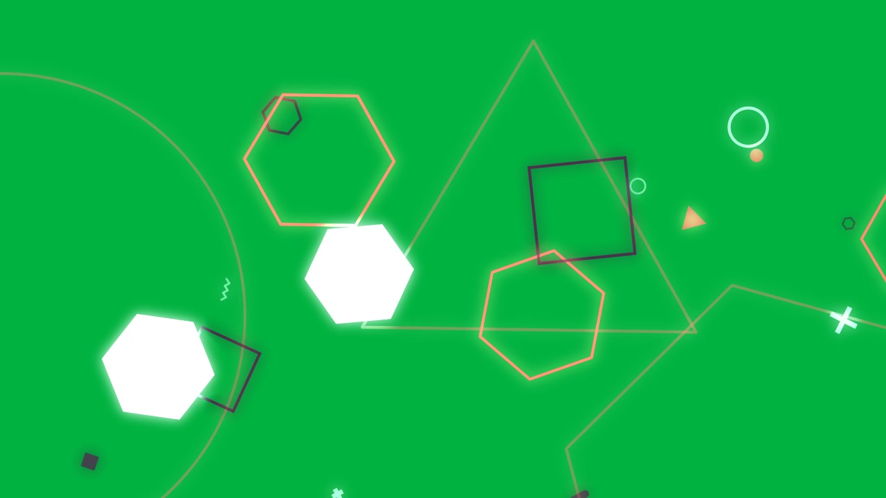 Blob glowing by ring starting shapes joining shifting right fading for bloom on transparent canvas