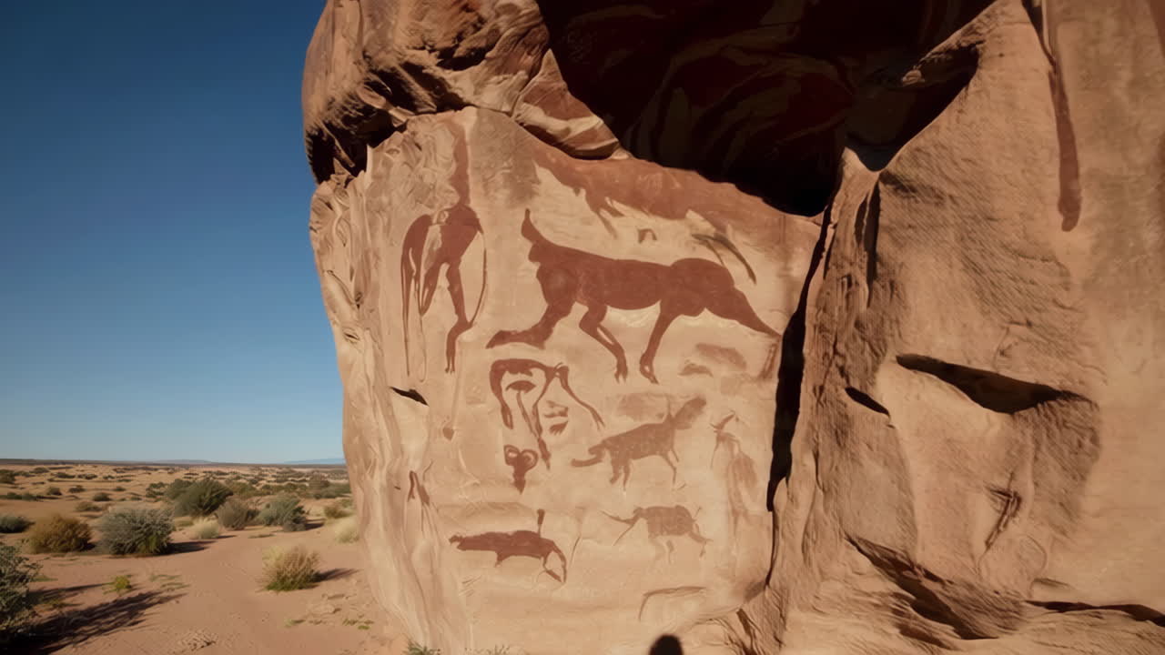 Ancient Rock Art in Namibia