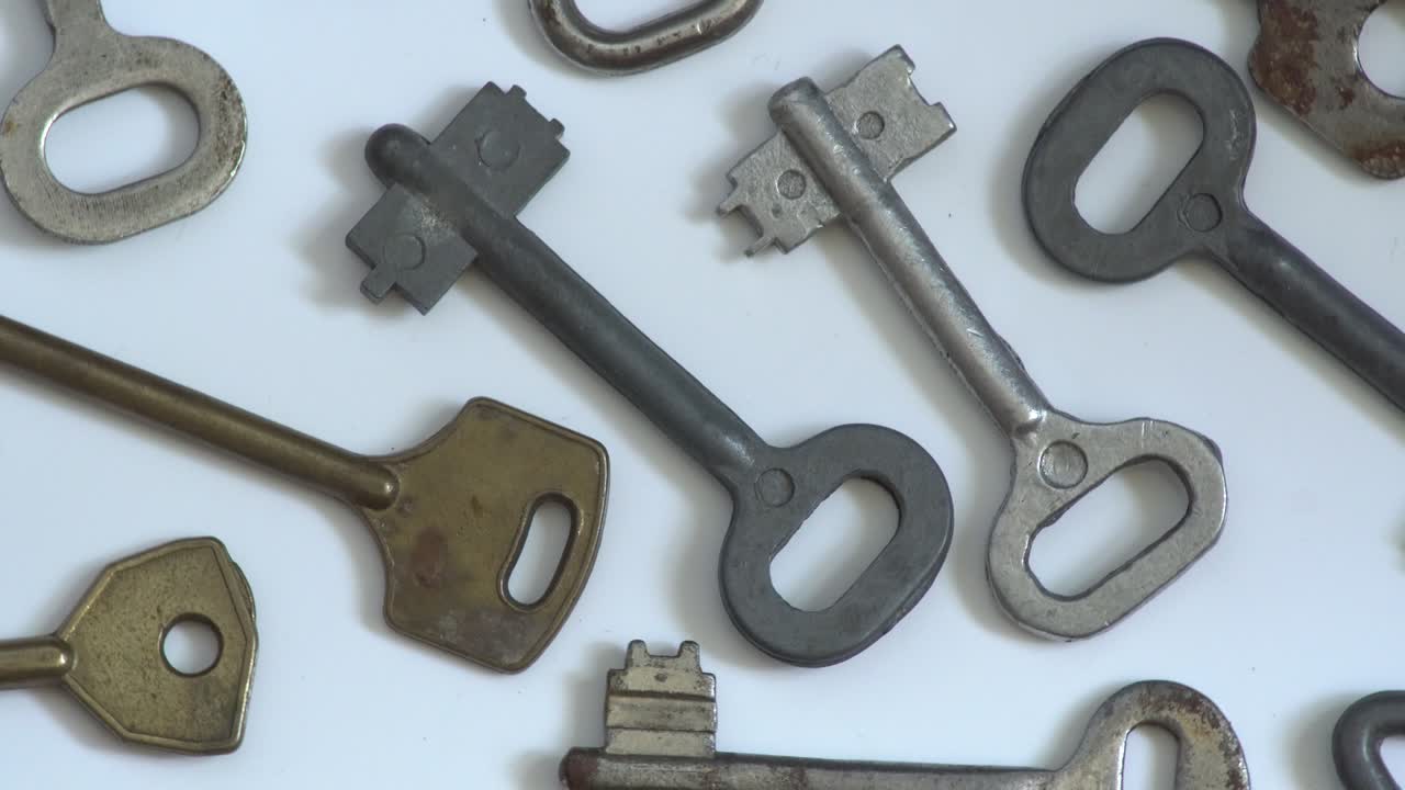 문 열가 회전하는 클로즈업