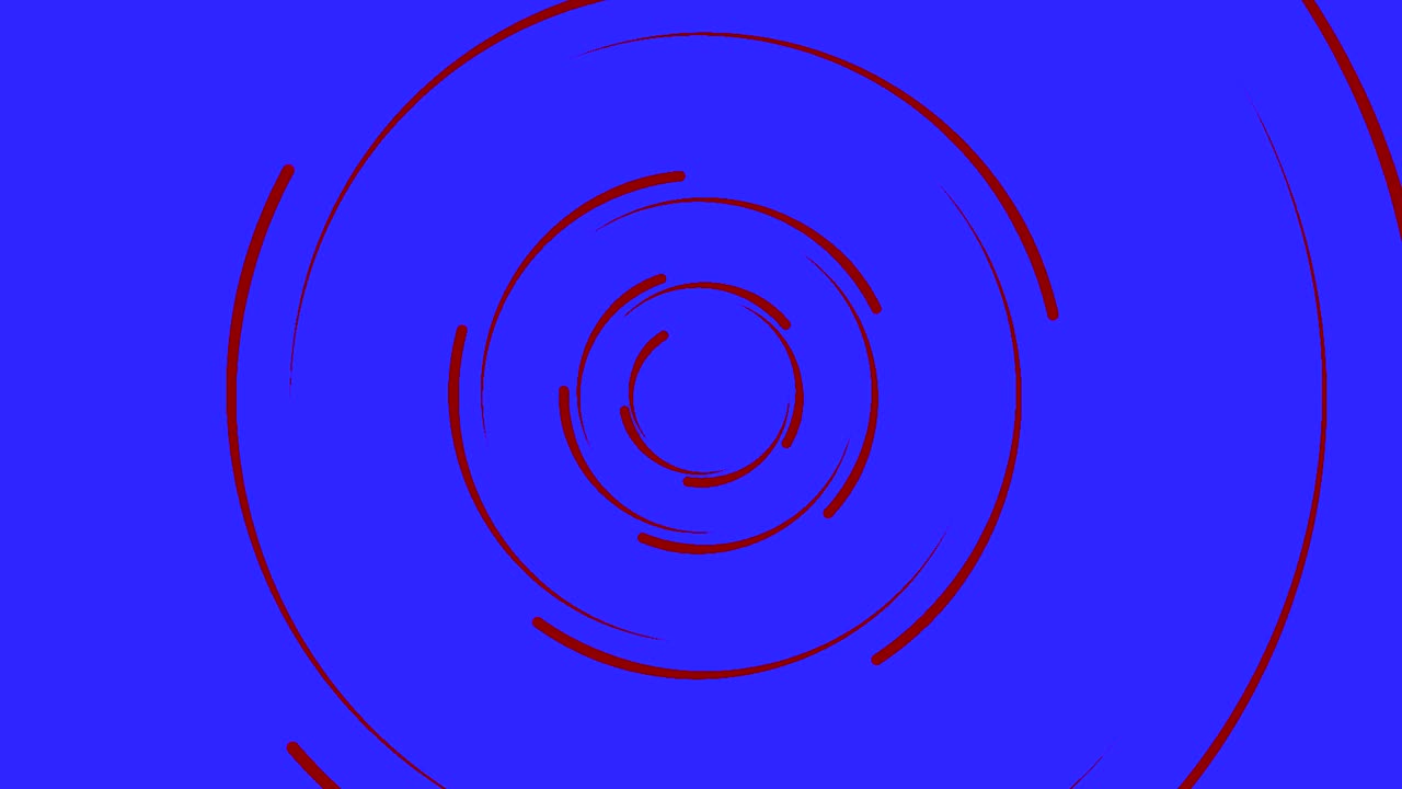 추상적인 동심 원