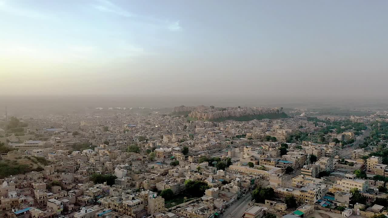 Establishing Shot of Chittorgarh High quality 4K shot
