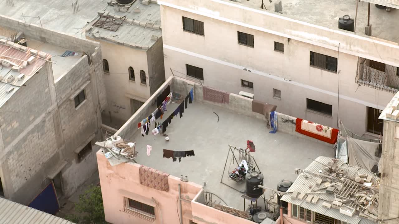 Vista dai tetti della città di Gaza