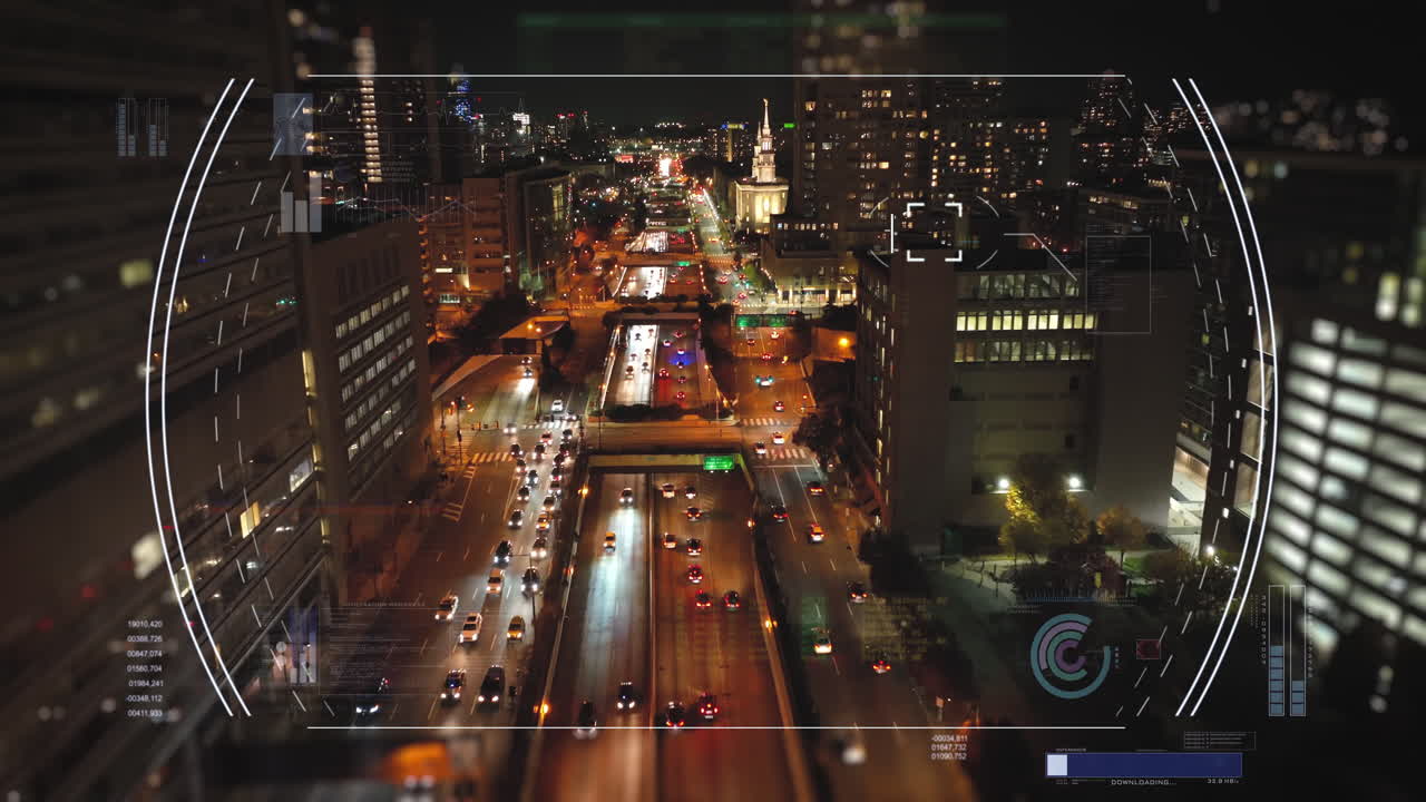 법 집행 기관의 교통 번호판 전자 감시