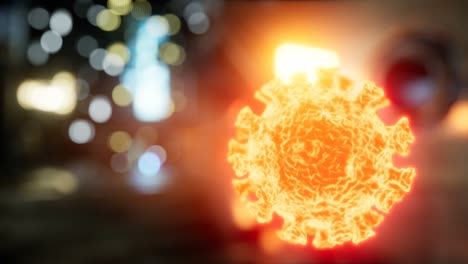 coronavirus covid 19 cuarentena en calles vacías de la ciudad