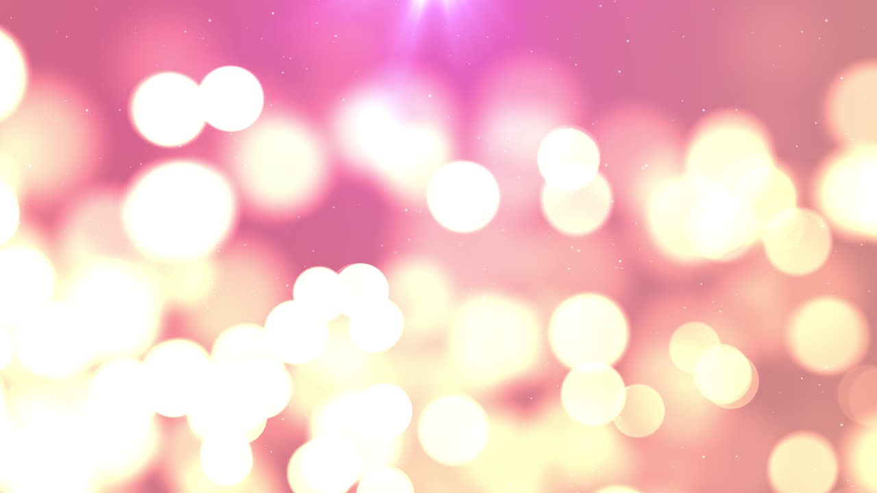 4k shining golden particles abstract loop background blurred bokeh animation gold dust particles