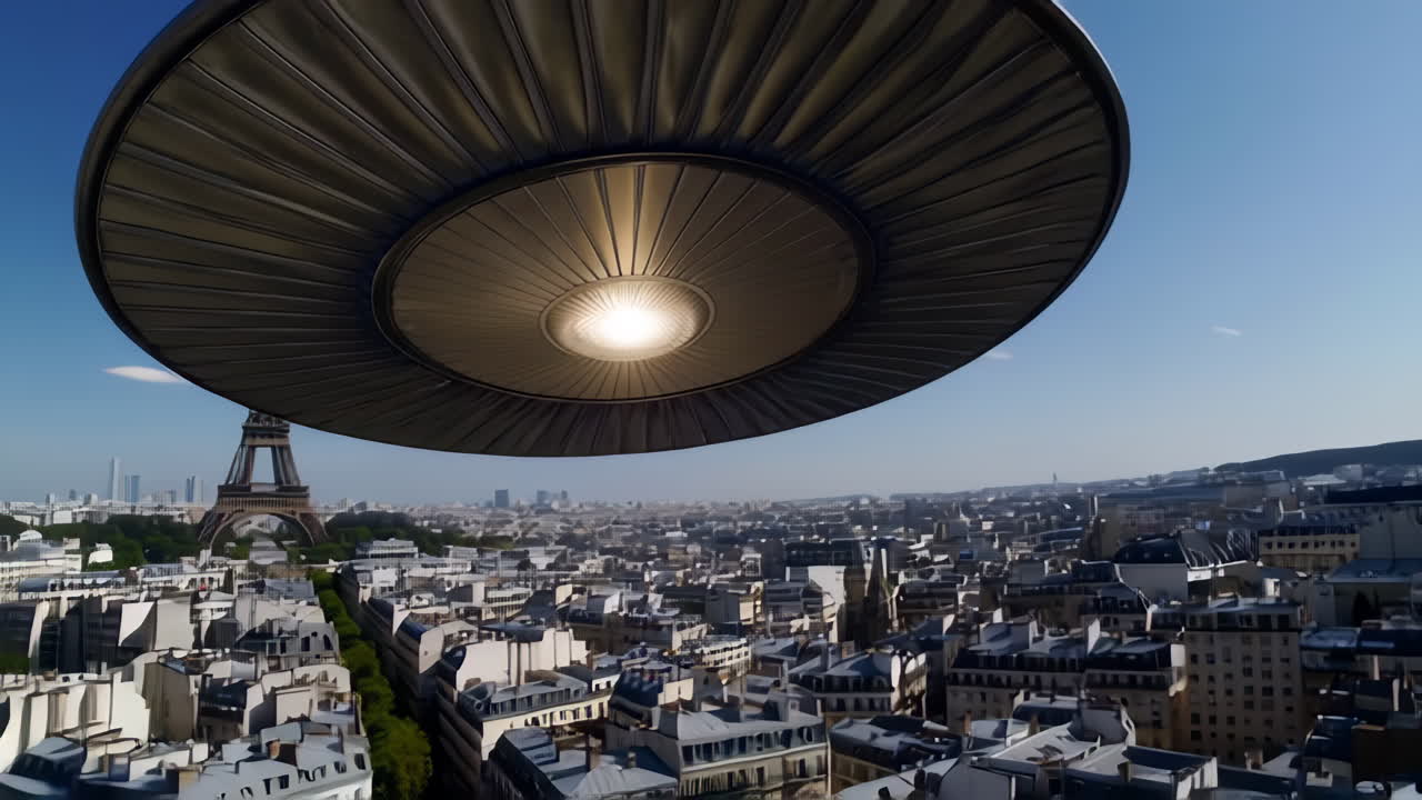 파리 위의 ufo