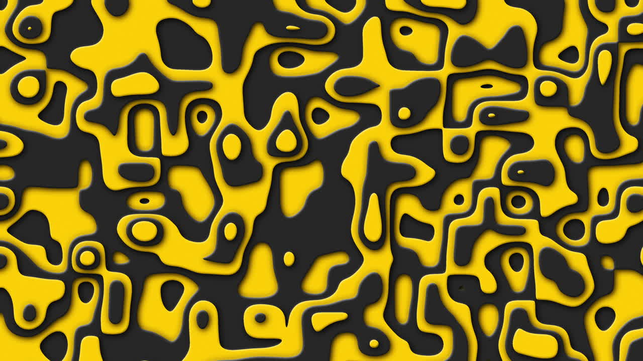 patrón abstracto amarillo y negro