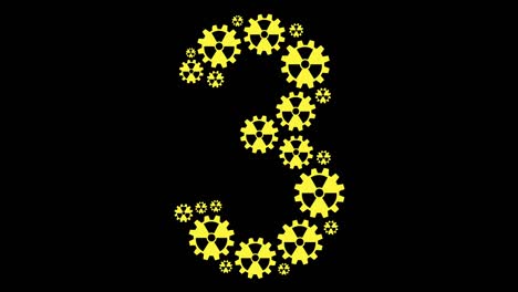 radioactive number three