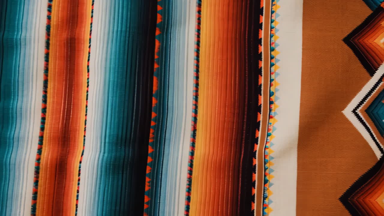 Vibrant Striped Fabric Pattern