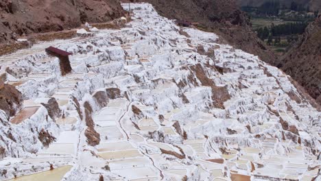 maras salt mines salt pools - cusco, peru 4k