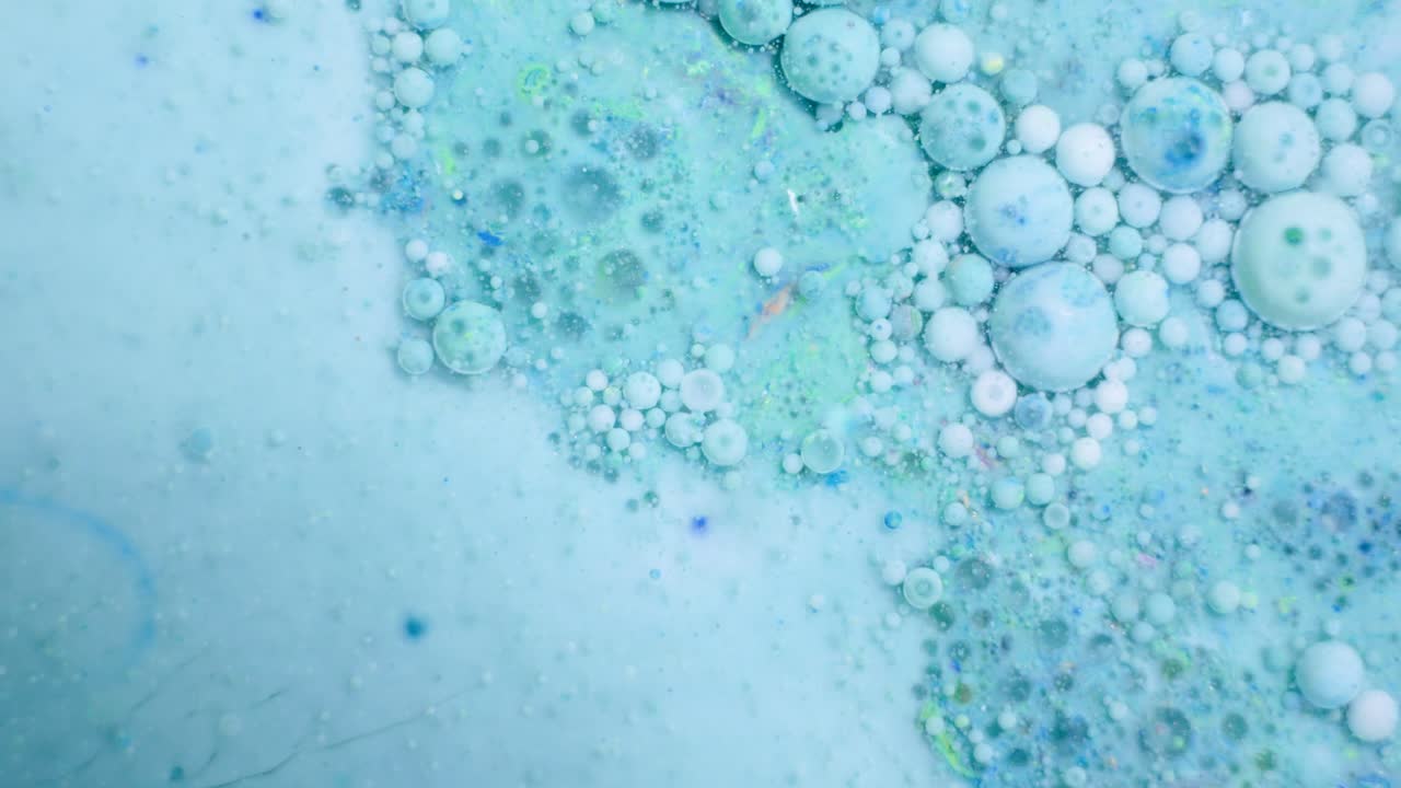 Abstract bolle blu e bianche