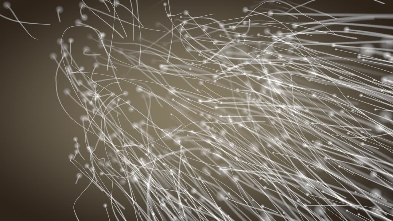 abstracción del flujo de onda poligonal por pequeñas partículas de 4k