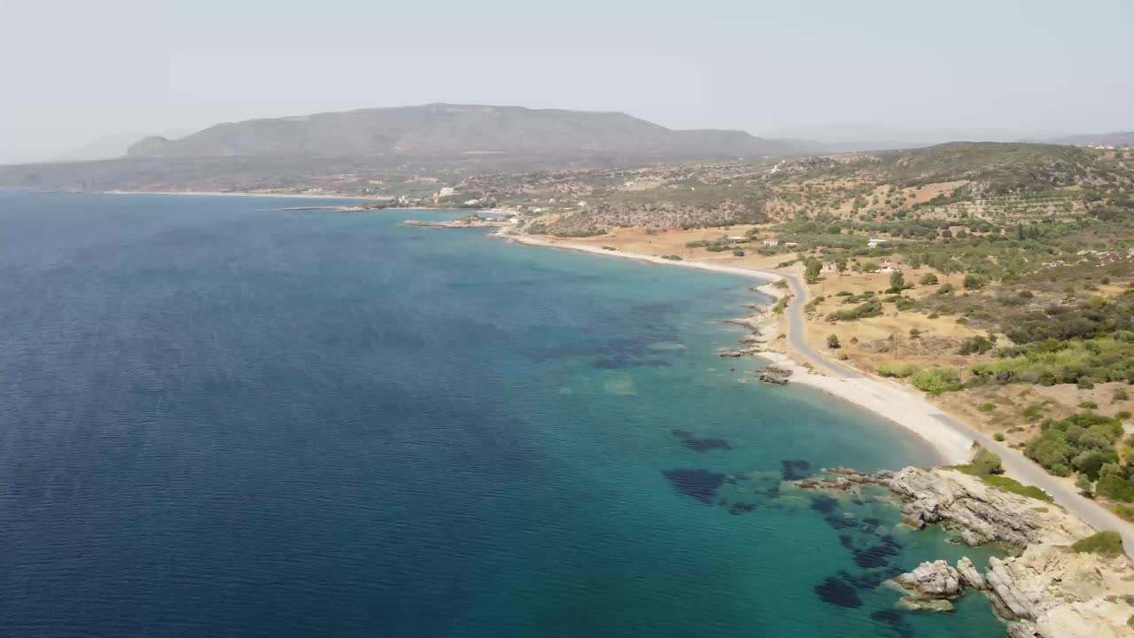 establecimiento de la costa costera en grecia
