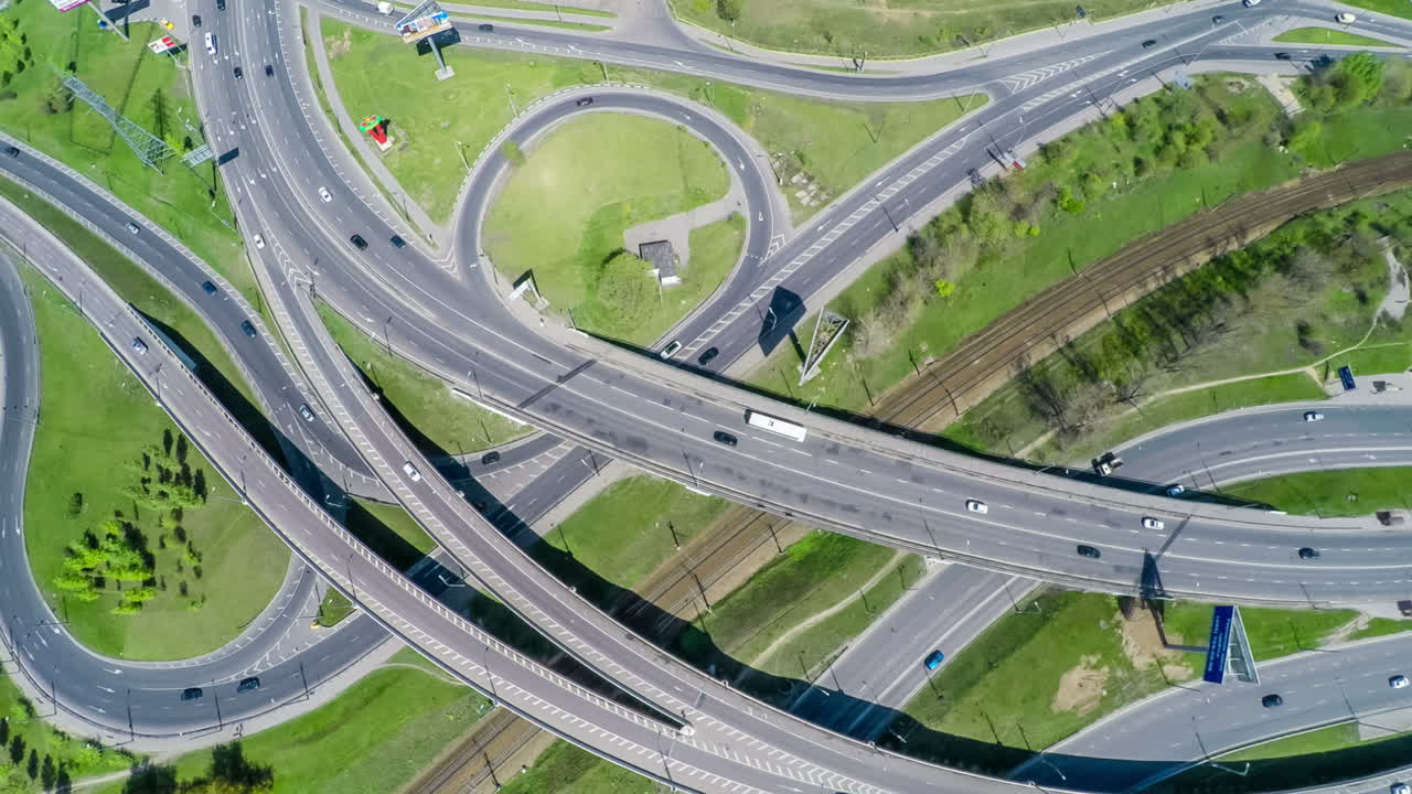 고속도로 교차로 조감도