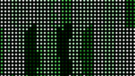 abstract animation stylized green background