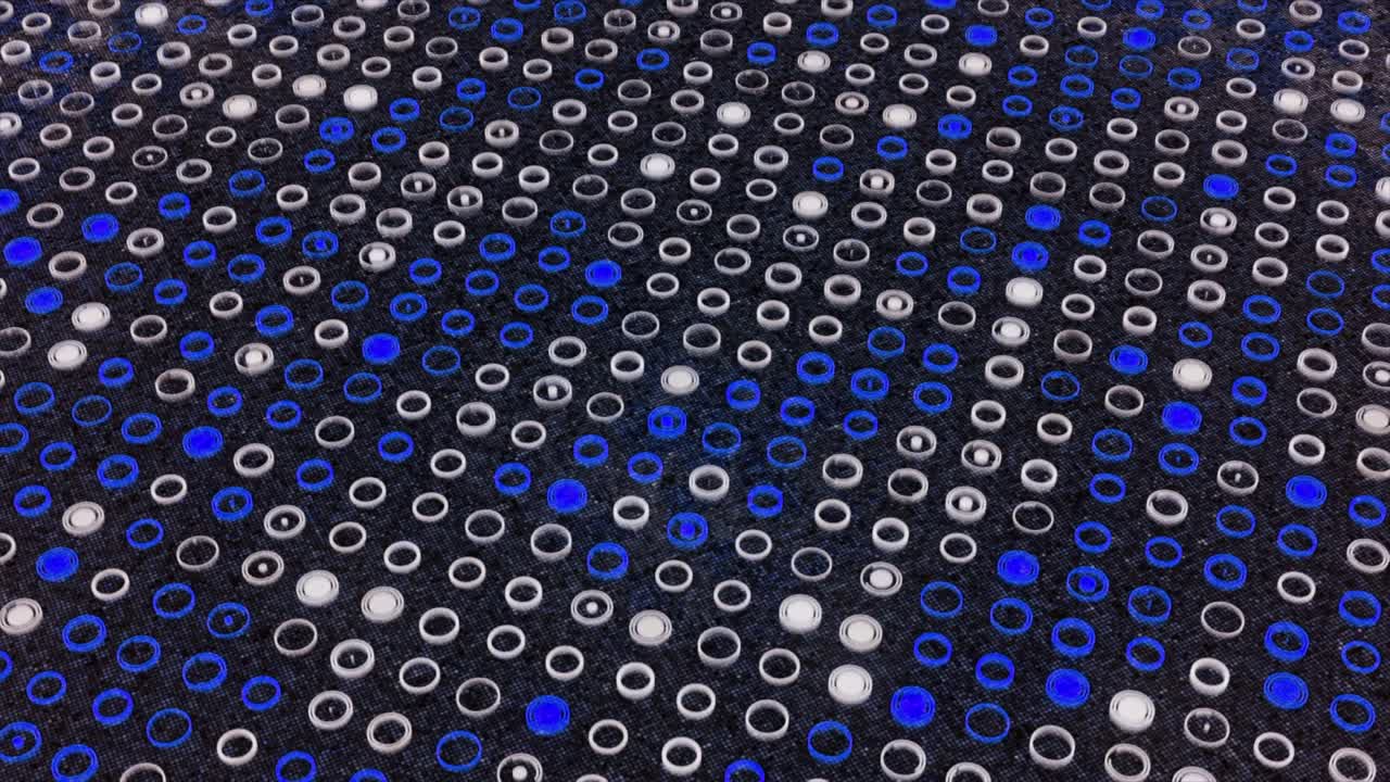 Abstract Geometric Pattern with Circles