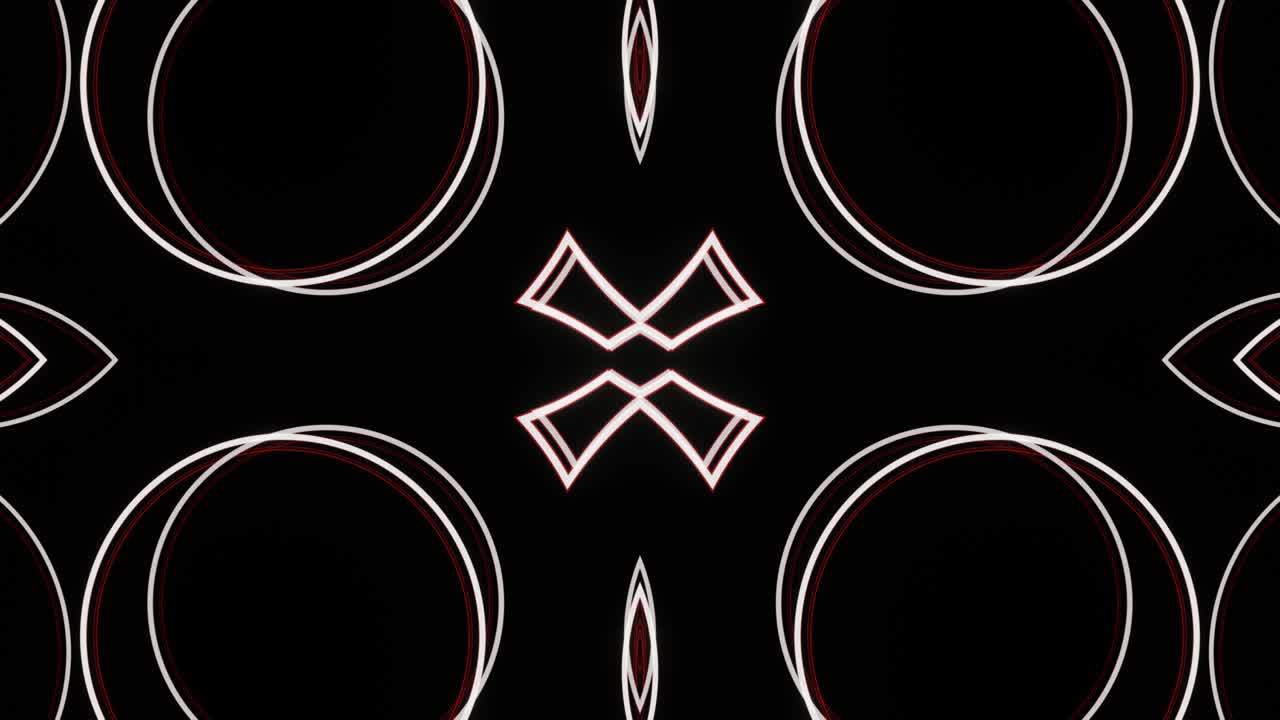 Endless looped abstract pulsating background