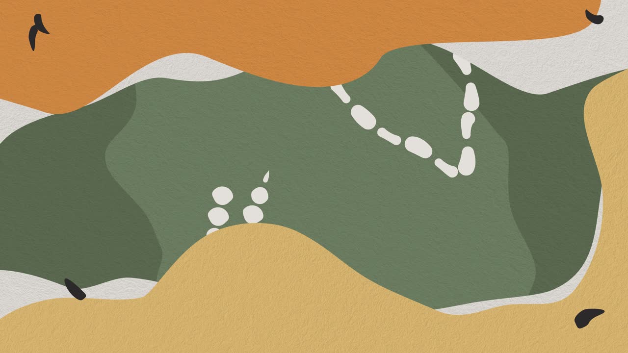 파스텔 추상적인 다채로운 애니메이션 루프 배경