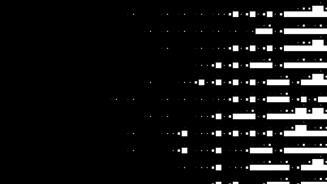 10 cuadrícula geométrica digital analógica de transiciones alfa