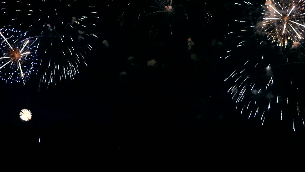 firework on night sky