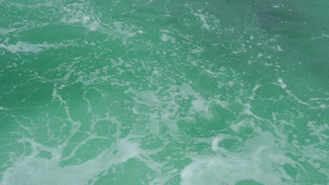 green blue water with white from above that is flowing