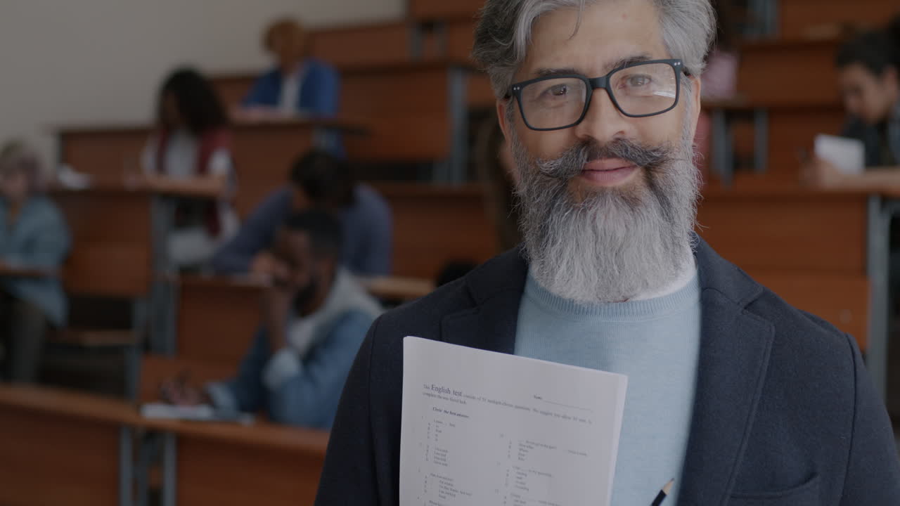 Teacher in Classroom with Students