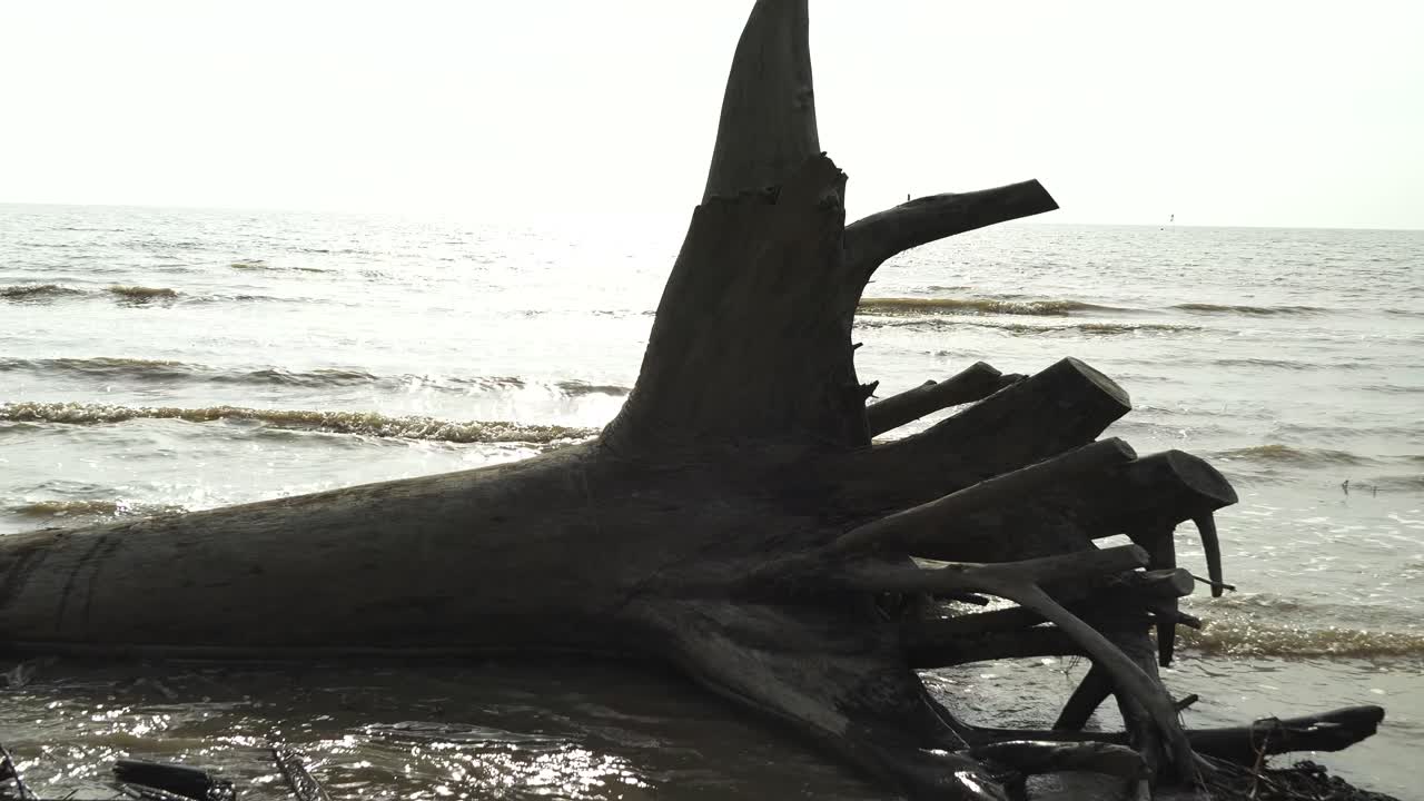 Beautiful Summer View At Kabong Beach,White Sandy Beach,Blue Sky,Sea And Green Trees.