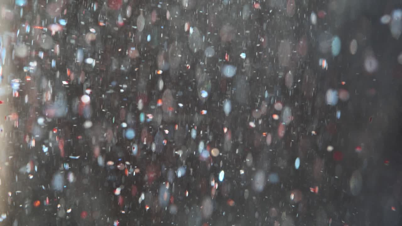 Abstract Glittering Particles Background