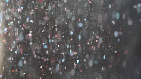 abstract glittering particles background
