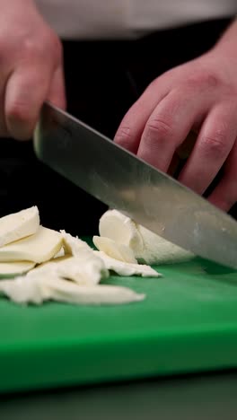 queso de mozzarella para cortar