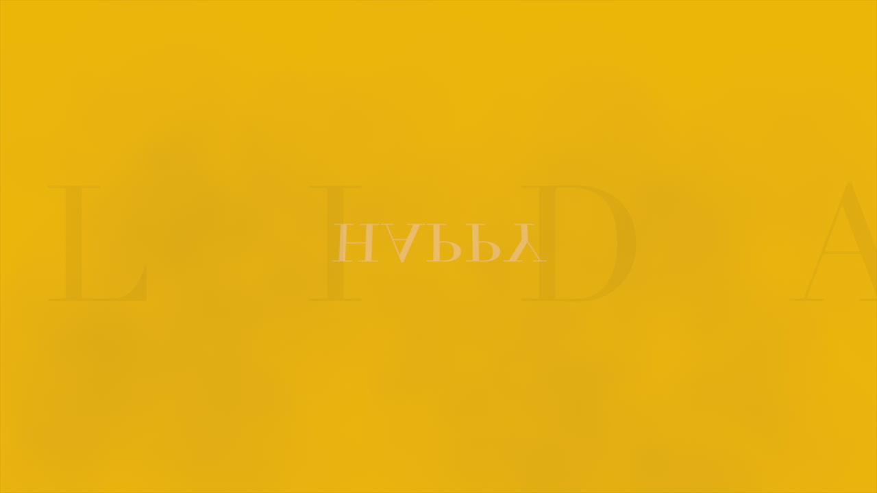 felices fiestas en degradado moderno amarillo