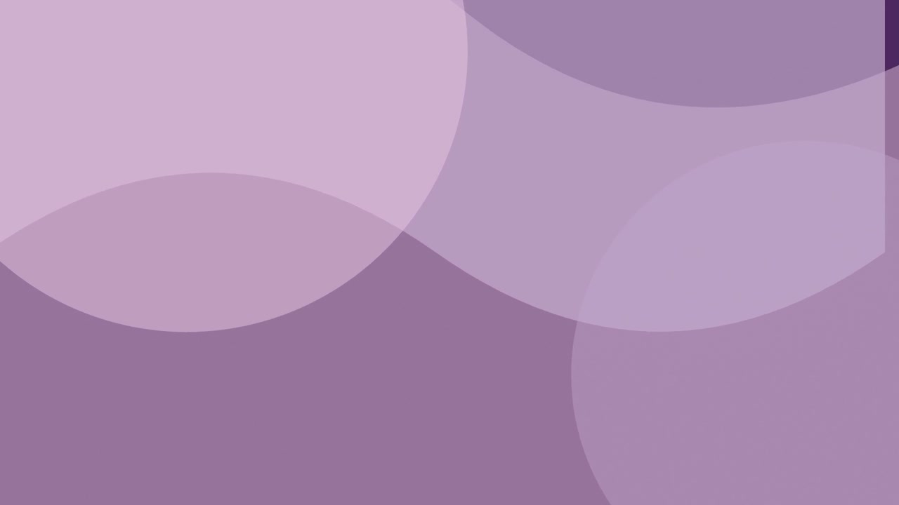 Abstract Motion Background with Overlapping Purple Circles