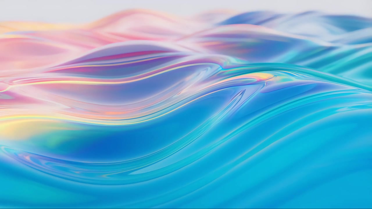 Abstract Fluid Motion Background 4K