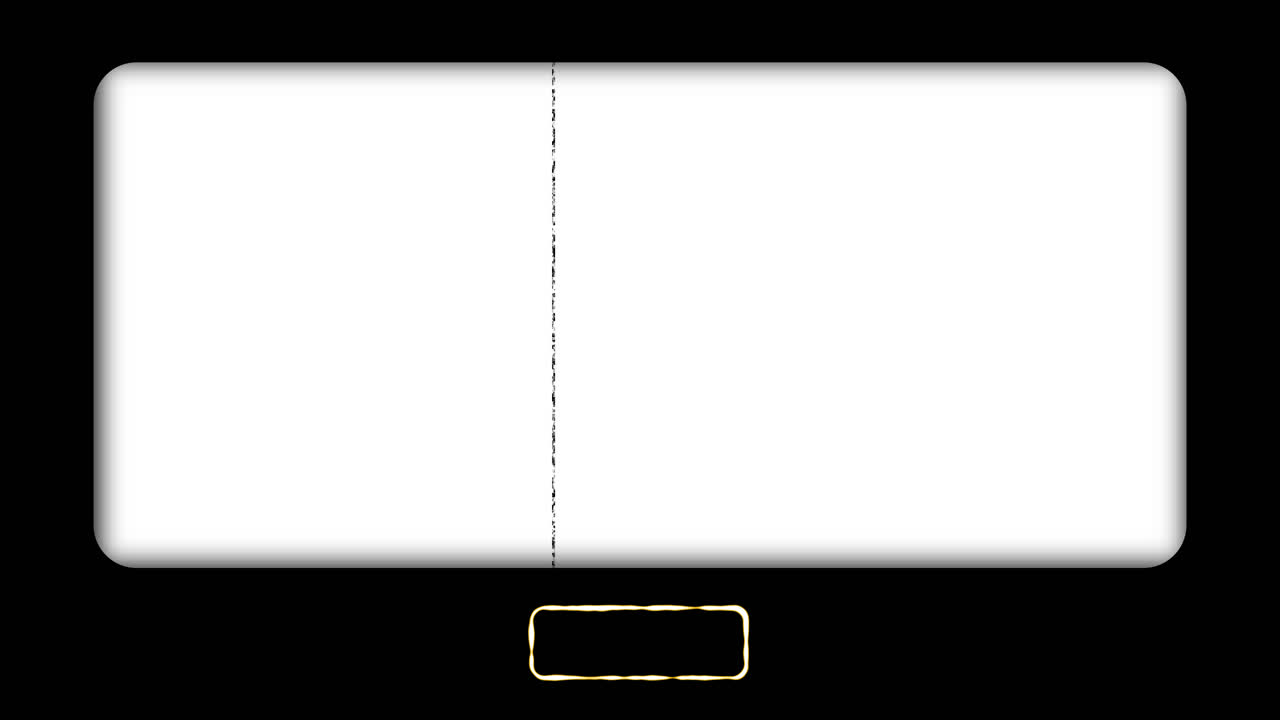 Animated Vintage Film Frame Overlay with Dust and Scratches