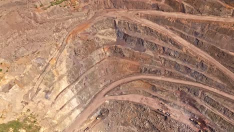 open pit quarry for mining opencast mining silver ore mining work stripping and mining work shooting from a height
