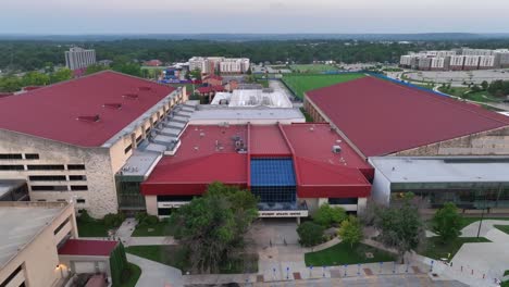 Sportanlagen-Der-Universität-Von-Kansas