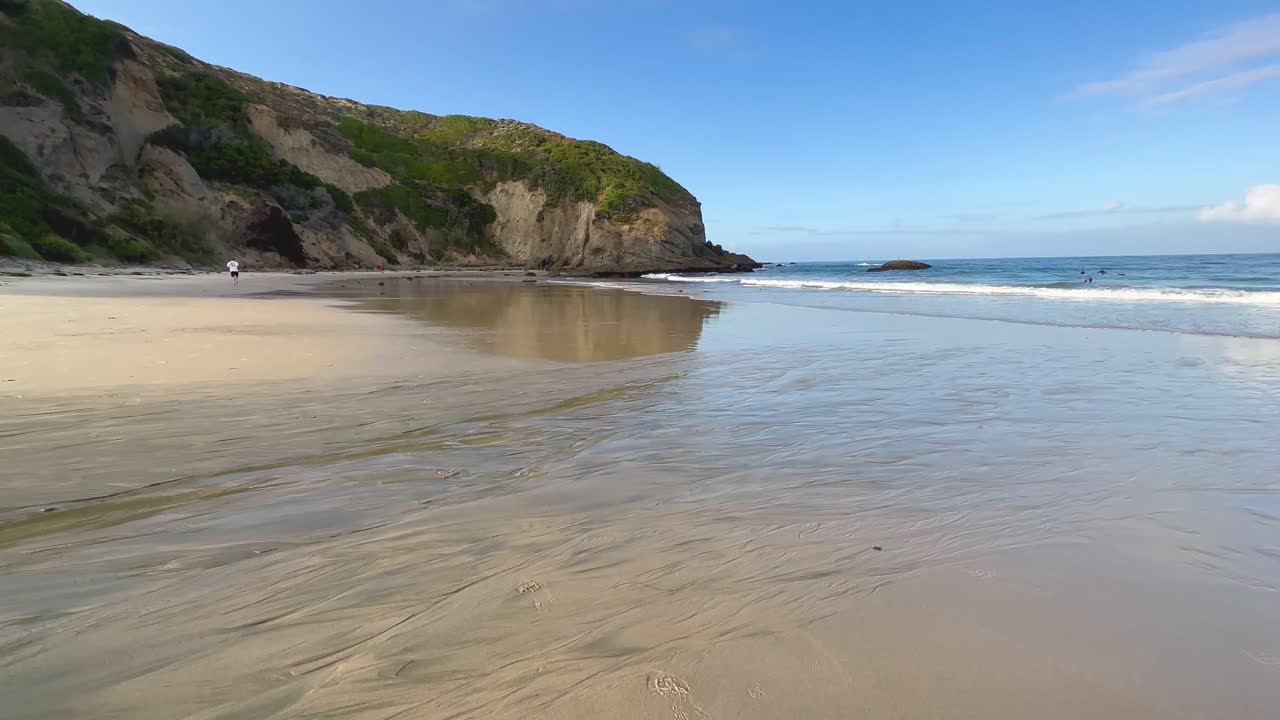 un hermoso amanecer en dana point, california