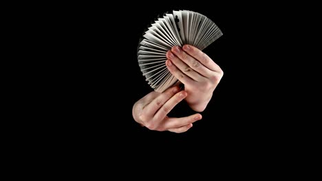 playing cards being fanned