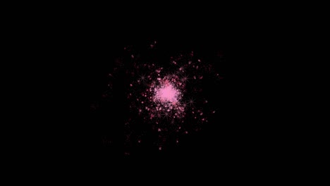 navidad, fuegos artificiales de año nuevo con luces brillantes y estrellas, enciende un modo de mezcla de explosión