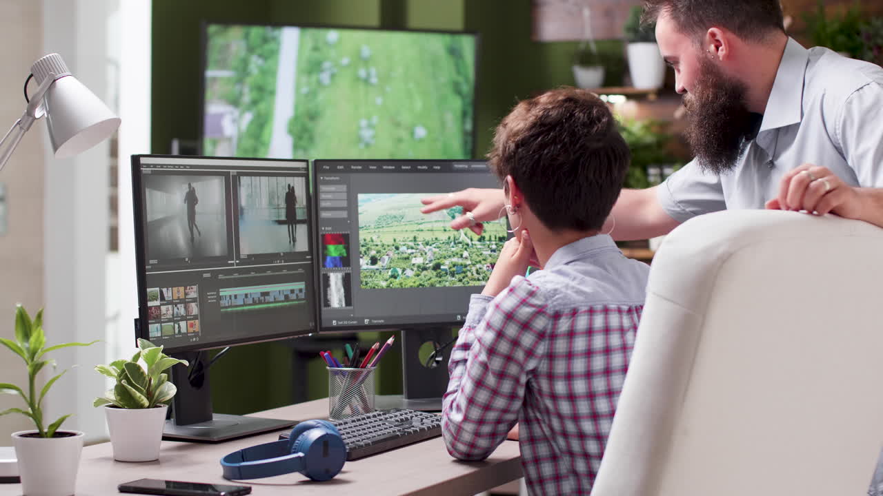 Video Editing Collaboration in a Creative Workspace