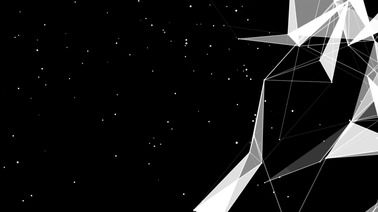 기하학적 추상적인 배경, 하이테크 디지털 개념