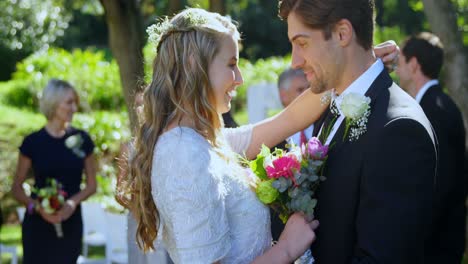 happy young bride and groom hugging each other 4k 4k