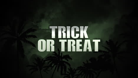 trick or treat with smoke on dark space 1