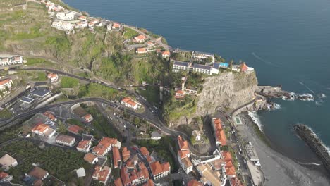 aerial view of ponta do sol parish in madeira island-6
