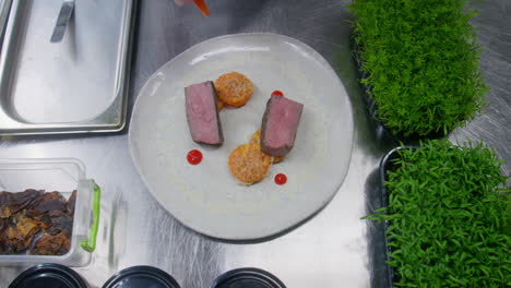 gourmet food preparation