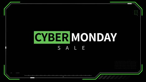 Digitally-generated-video-of-cyber-monday-sale-4k