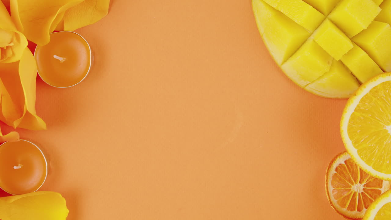 Orange and Yellow Still Life