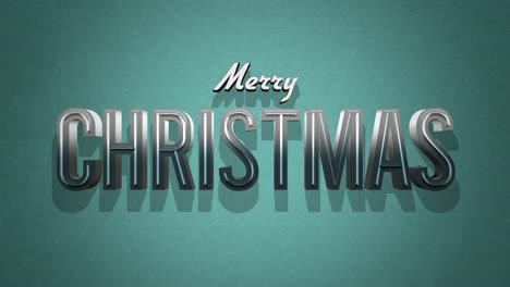 Retro-Merry-Christmas-text-on-green-grunge-texture