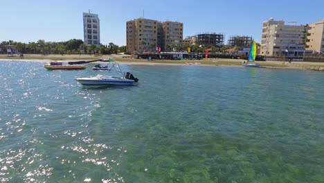 makenzy beach larnaca cyprus view from seaside