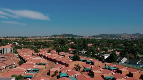 neighborhood reveal drone view